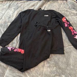 Sweatshirt and sweatpants